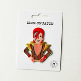 Ziggy Embroidered, Iron-on Patch