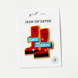 Let's Dance Embroidered, Iron-on Patch
