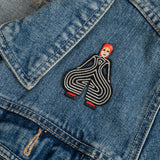 Glam Rock Embroidered, Iron-on Patch