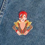 Ziggy Embroidered, Iron-on Patch