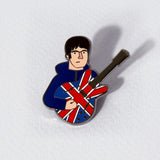 Liam and Noel Enamel Pin Set