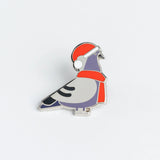 Winter Pigeon Pin