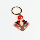 Bowie Keychain