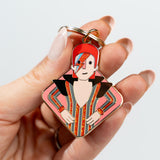 Bowie Keychain