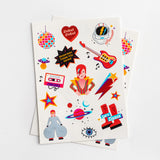 Cosmic Rebel Temporary Tattoos