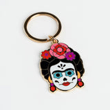 Frida Día de Muertos Key Ring