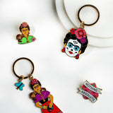 Frida Día de Muertos Key Ring