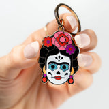 Frida Día de Muertos Key Ring