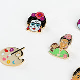 Frida Día de Muertos Pin
