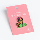 Frida with Monkey Pin