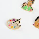 Frida's Palette Pin