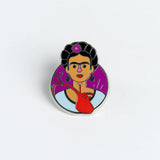 Frida Self-Portrait Pin