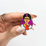 Frida Self-Portrait Pin