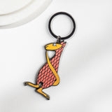 Edward Gorey Fantod Keychain