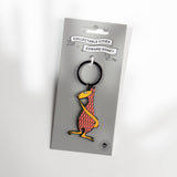 Edward Gorey Fantod Keychain