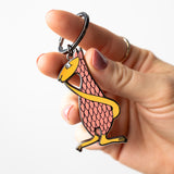 Edward Gorey Fantod Keychain