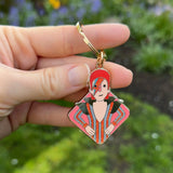 Bowie Keychain