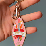 Romeo + Juliet Keyring Set