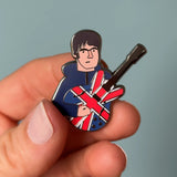 Liam and Noel Enamel Pin Set