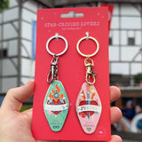 Romeo + Juliet Keyring Set