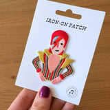 Ziggy Embroidered, Iron-on Patch